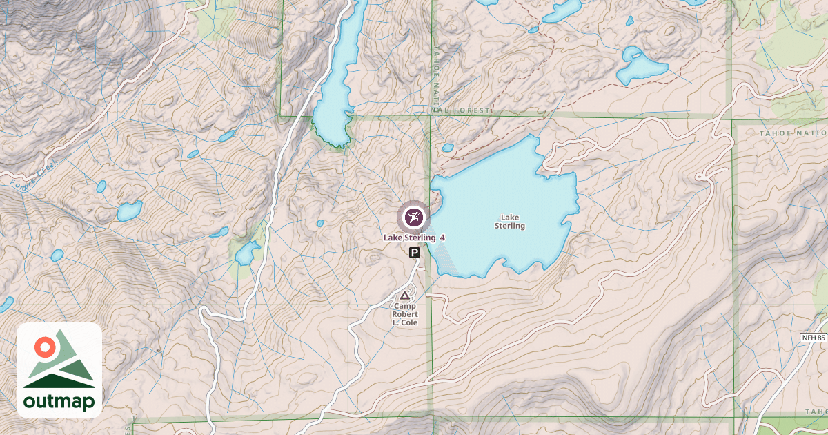 Map of Lake Sterling  4