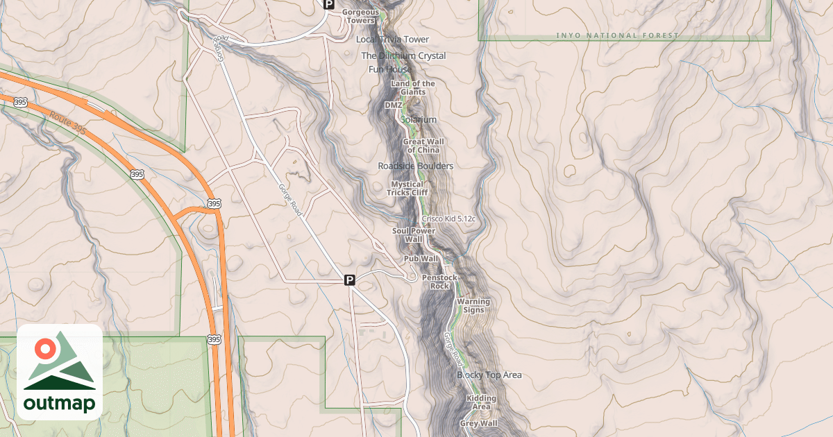 Map of Crisco Kid