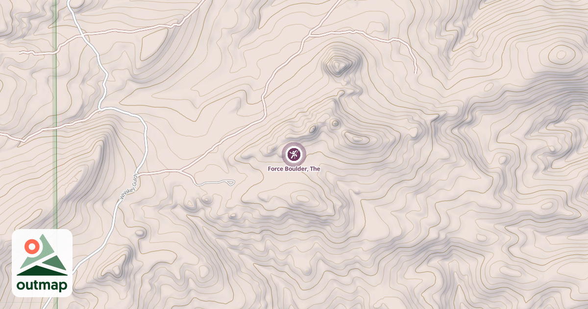 Map of Force Boulder, The