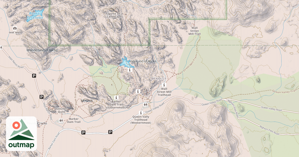 Map of Bill Keys