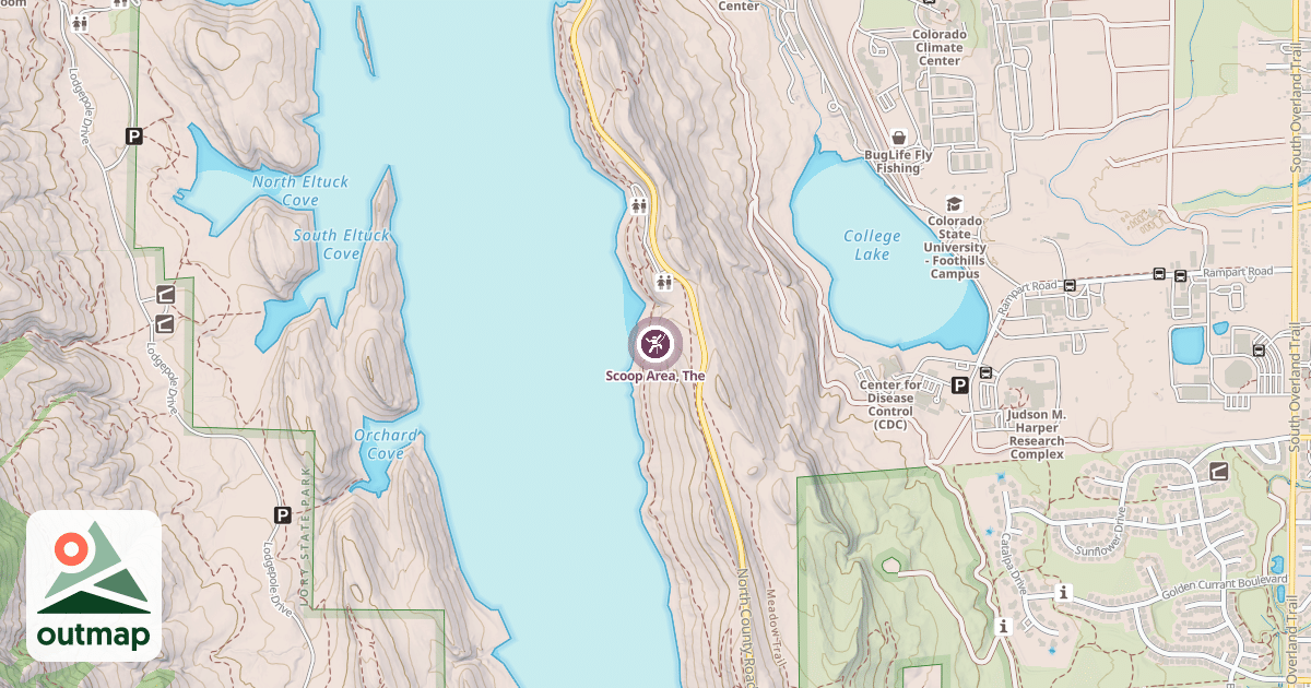 Map of Scoop Area, The