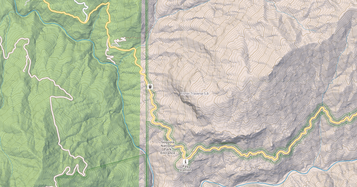 Map preview of Fisher Traverse