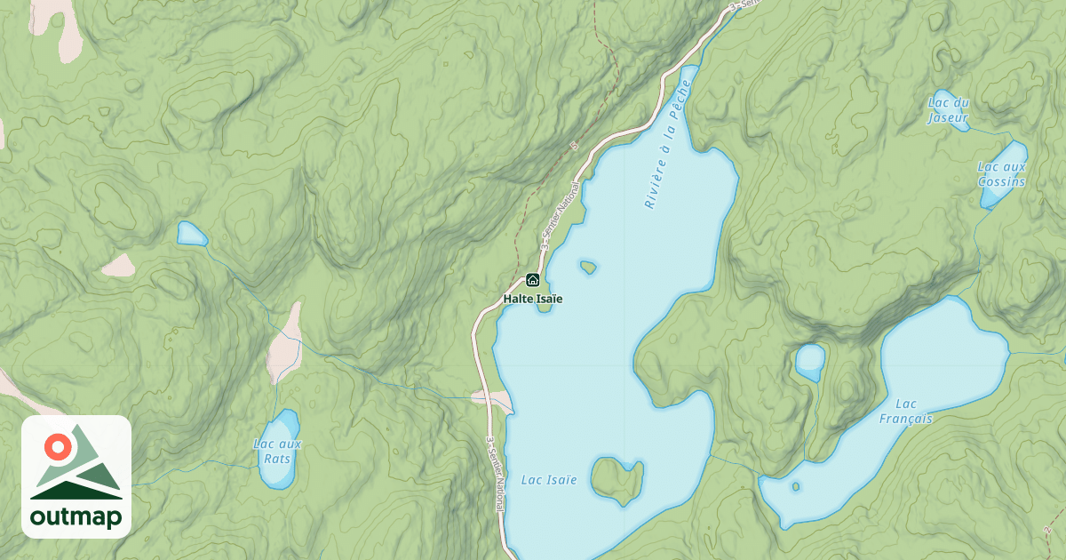 Map of Halte Isaïe