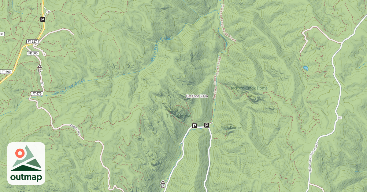 Map of Flat Foot