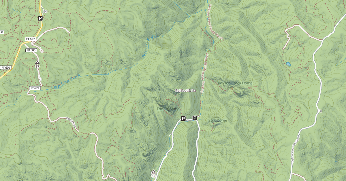 Map preview of Flat Foot