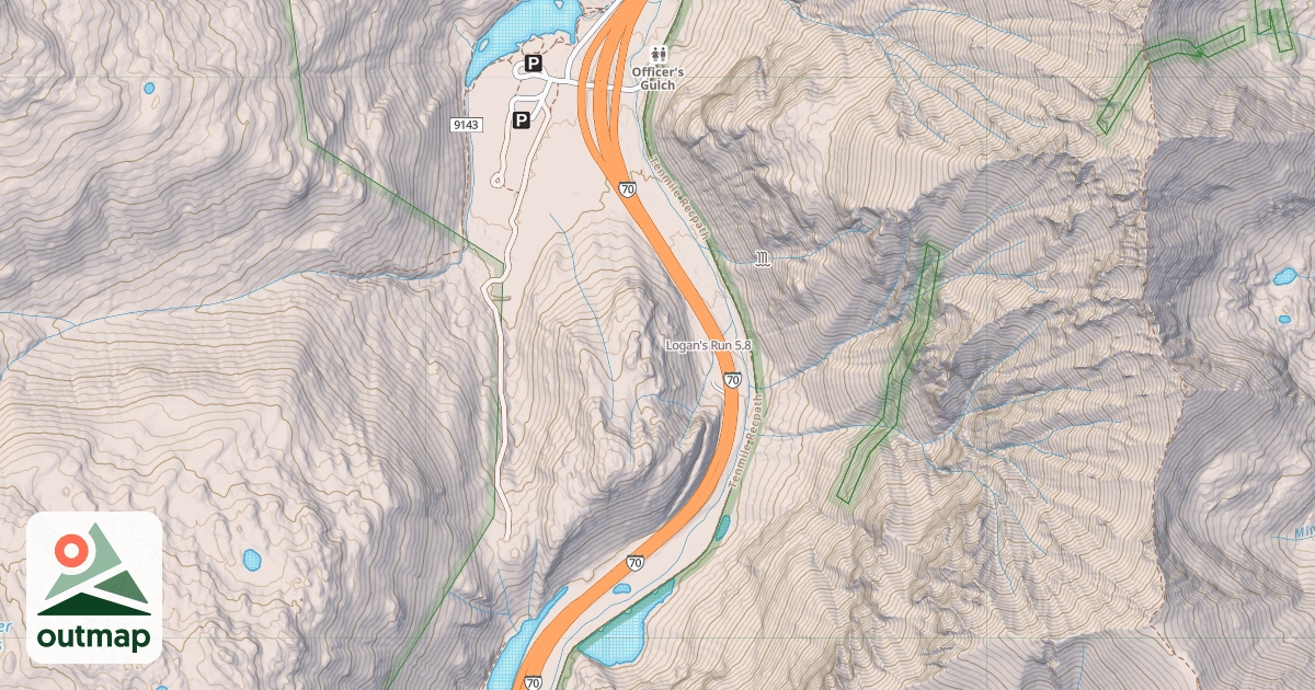 Map of Logan's Run