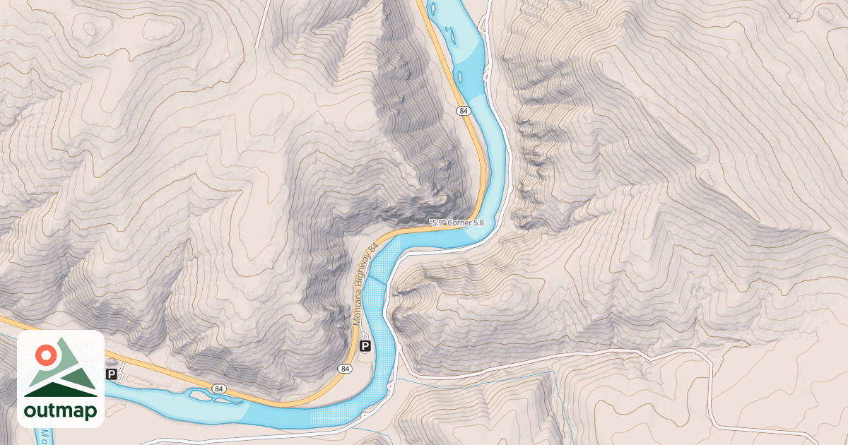 Map of "5.9" Corner