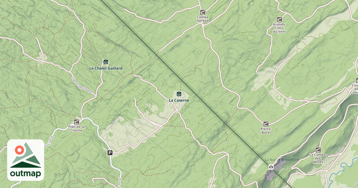 Map of La Caserne