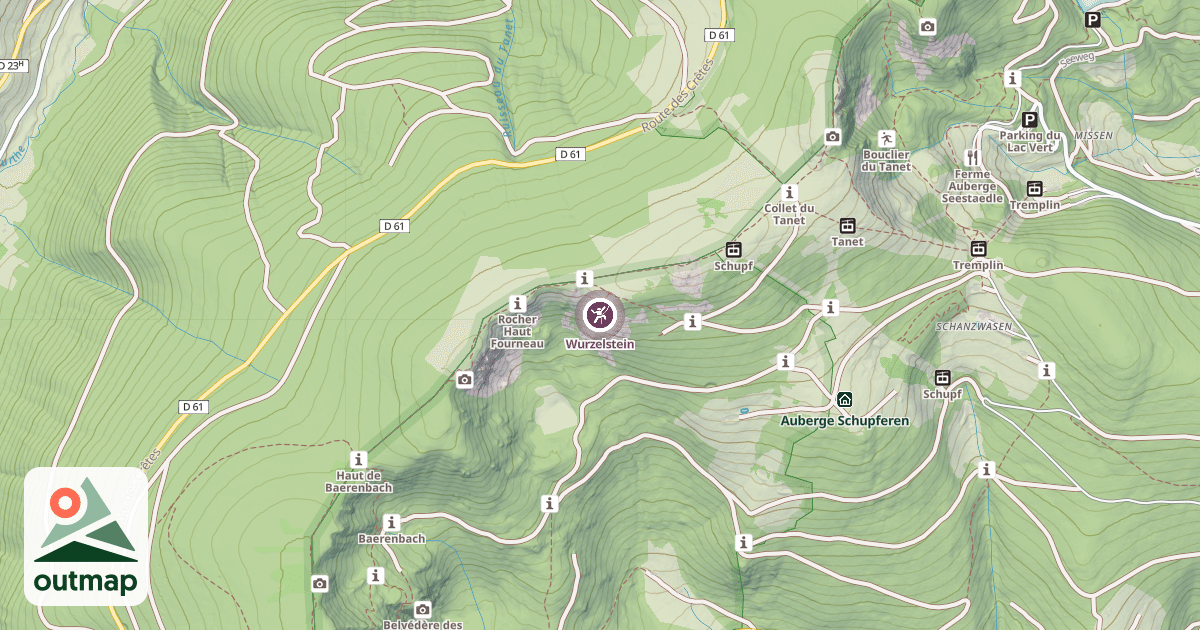 Map of Wurzelstein