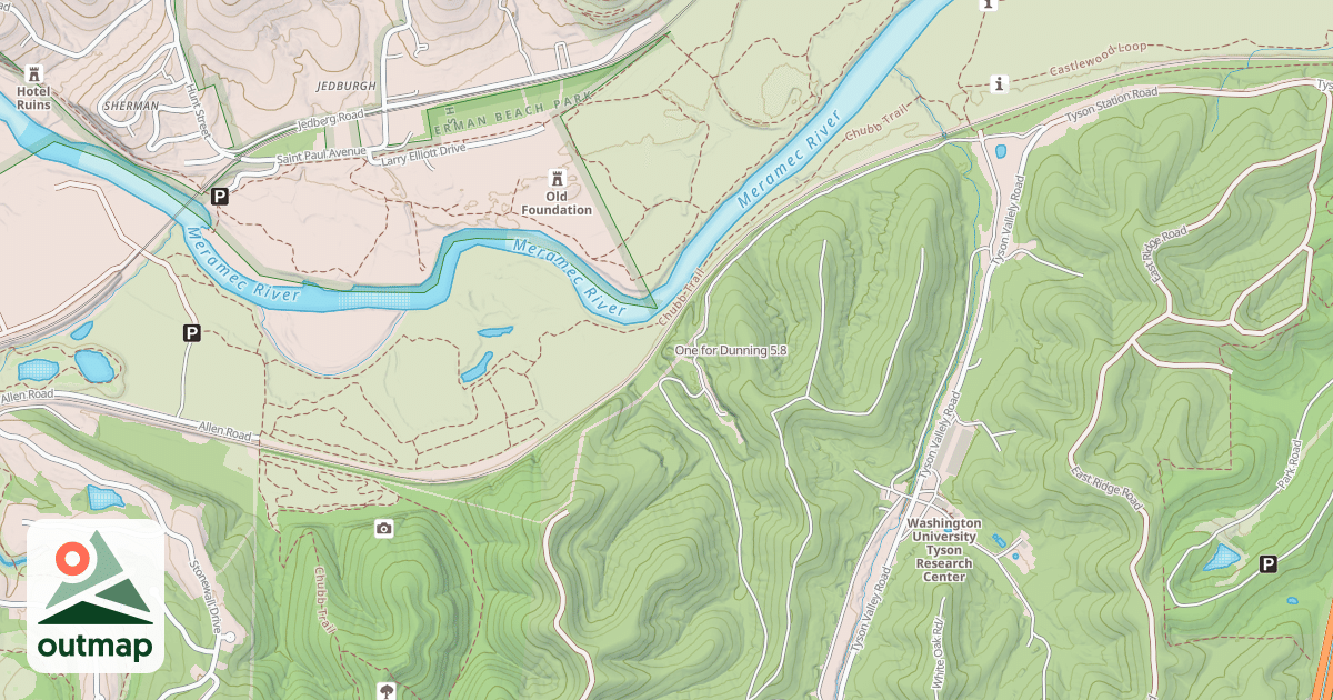 Map of One for Dunning