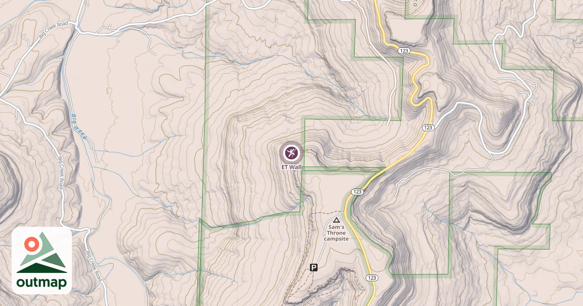 Map of ET Wall