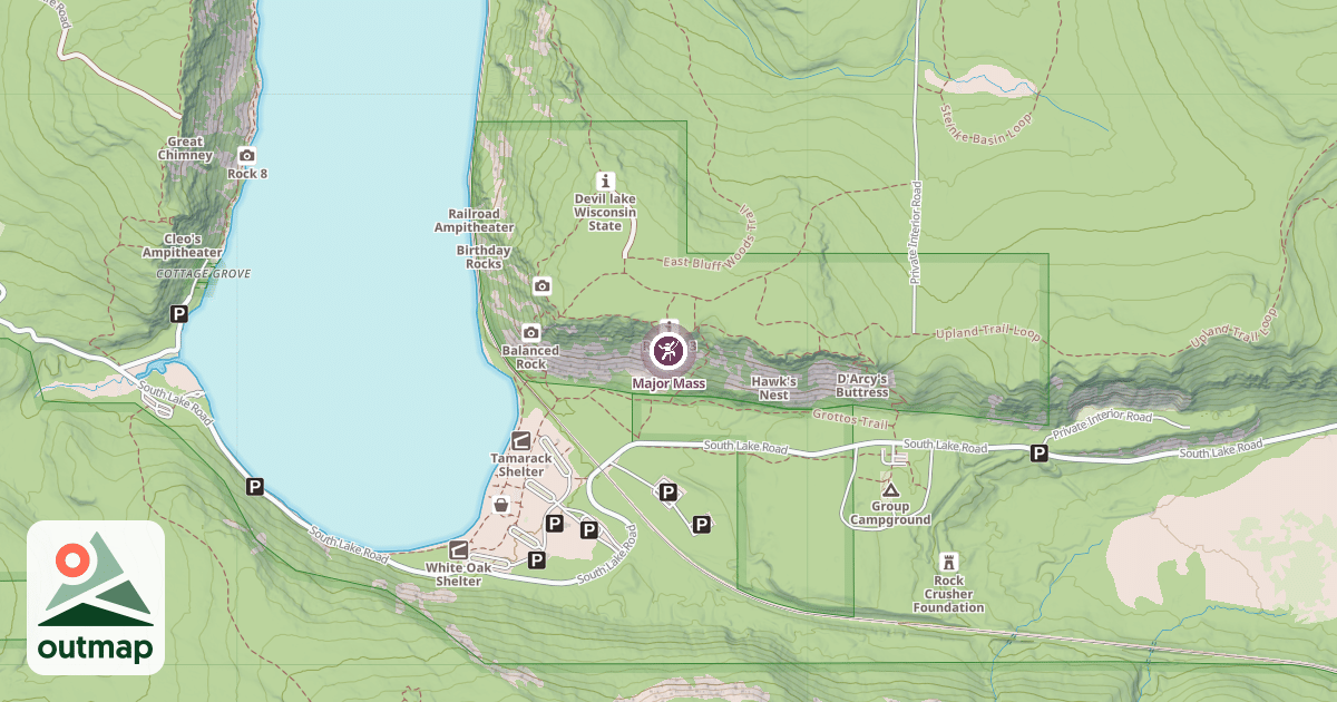 Map of Major Mass