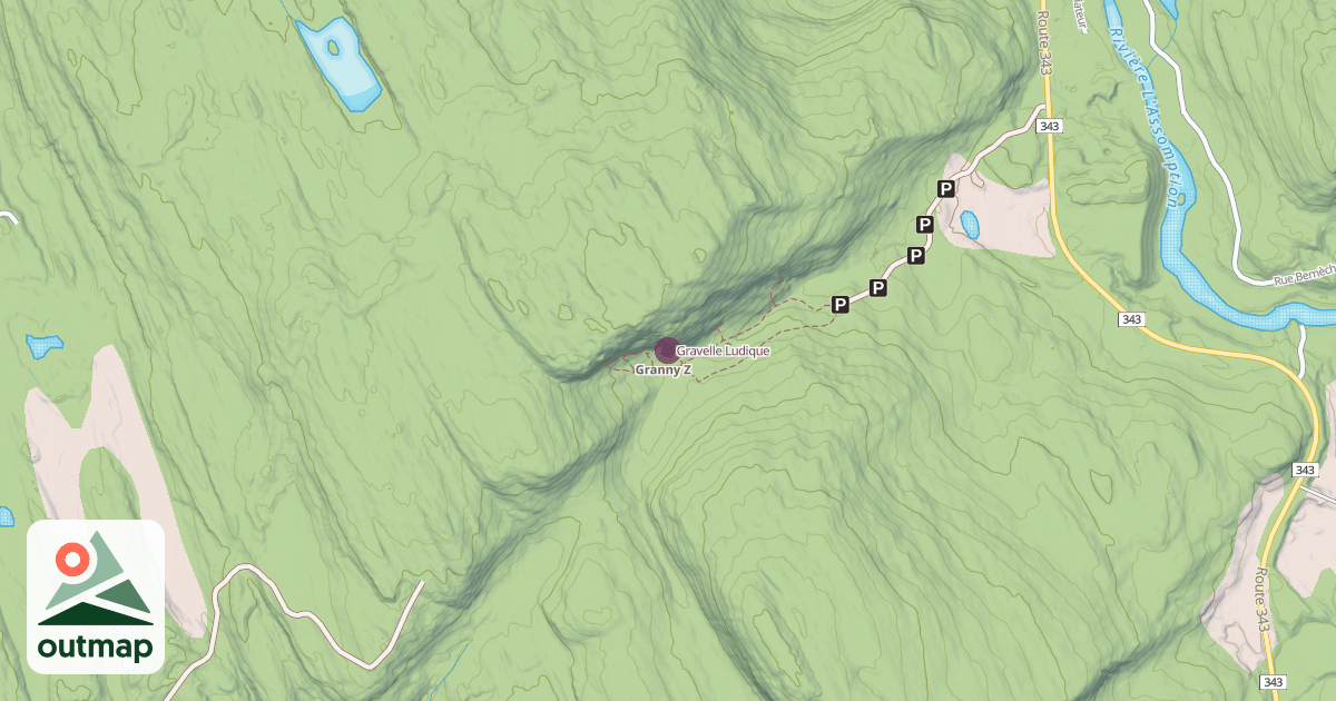 Map of Gravelle Ludique