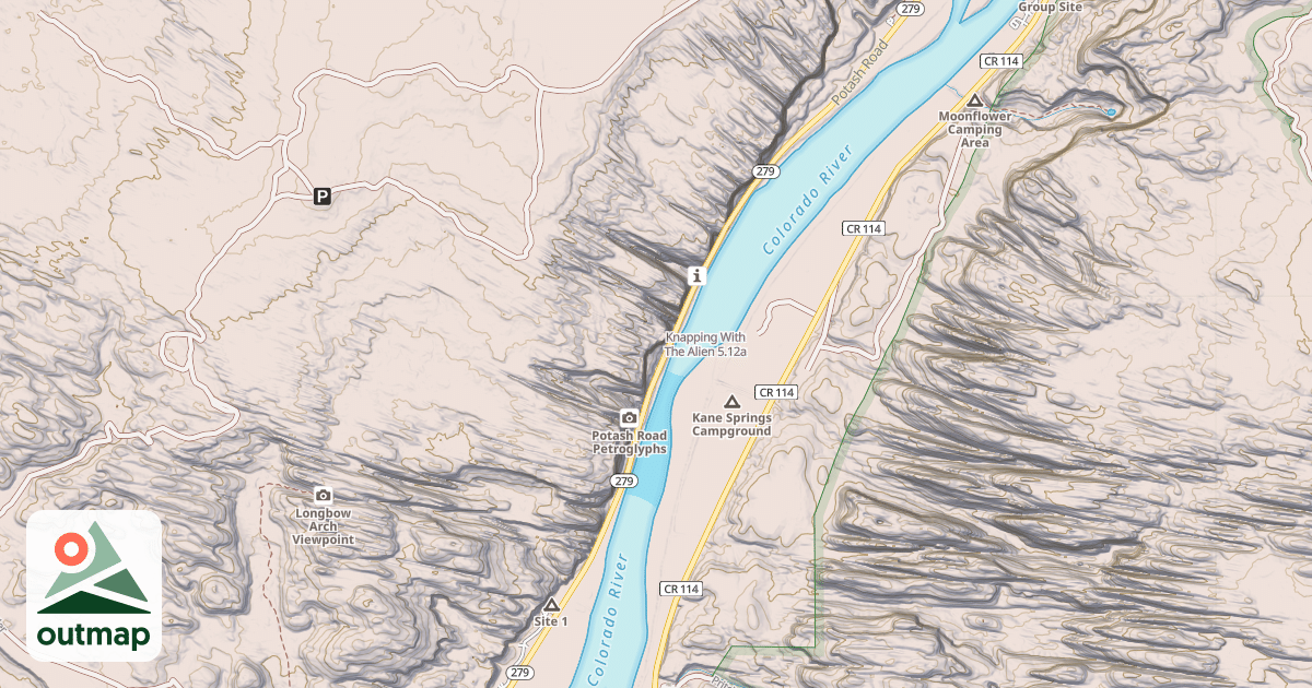 Map of Knapping With The Alien