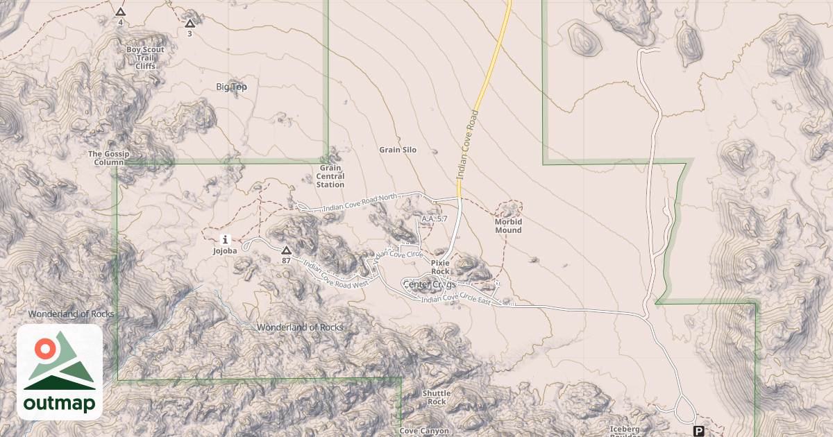 Map of A.A.