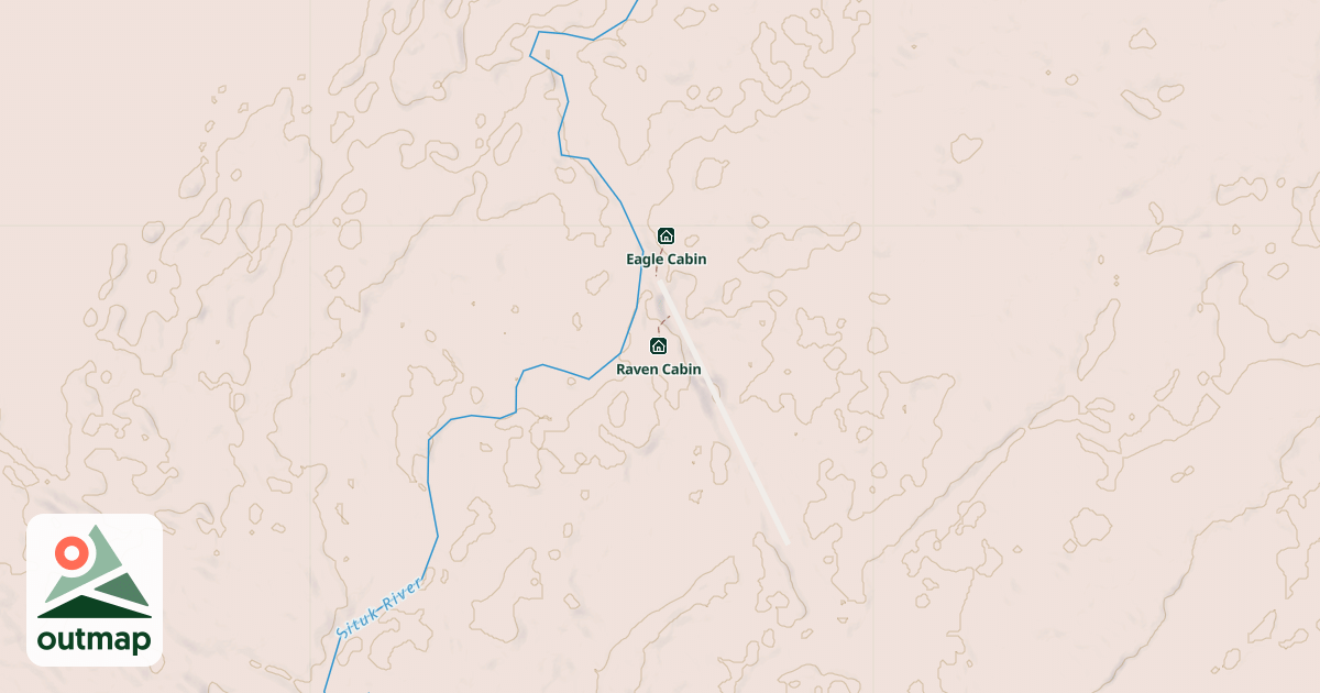 Map of Raven Cabin