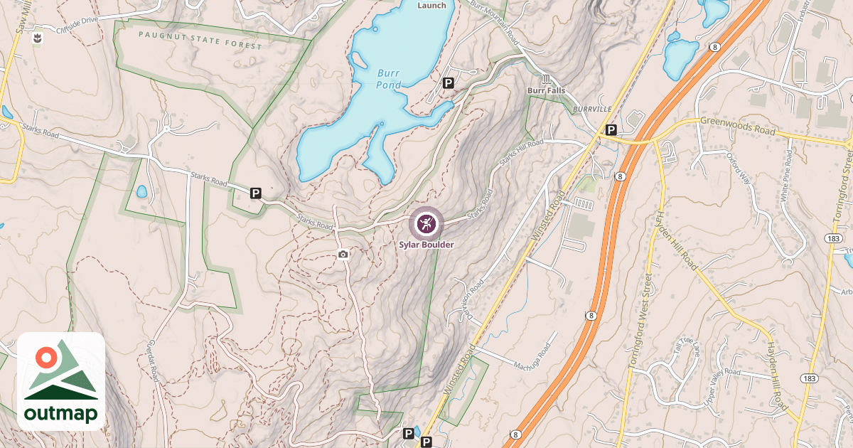 Map of Sylar Boulder