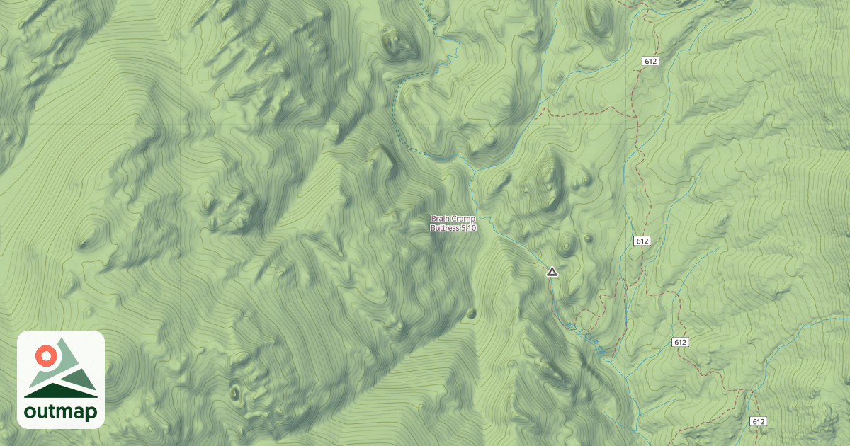 Map of Brain Cramp Buttress