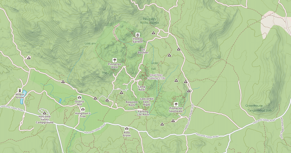 Map preview of Dead Man Chalking