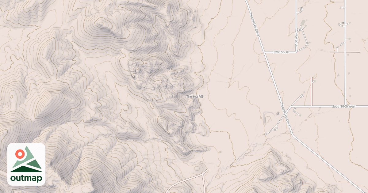 Map of The Hut