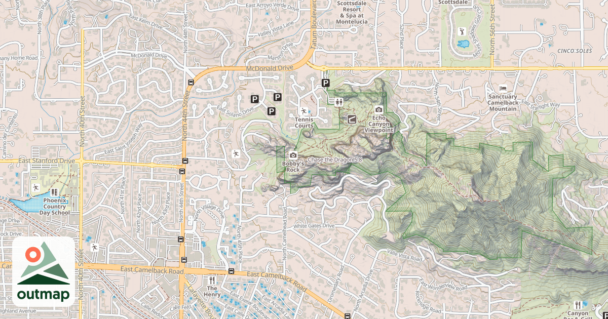 Map of Chase the Dragon