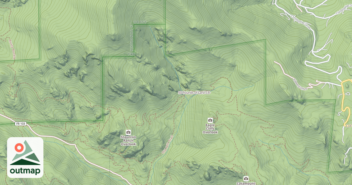 Map of 50 Pounds of Lard