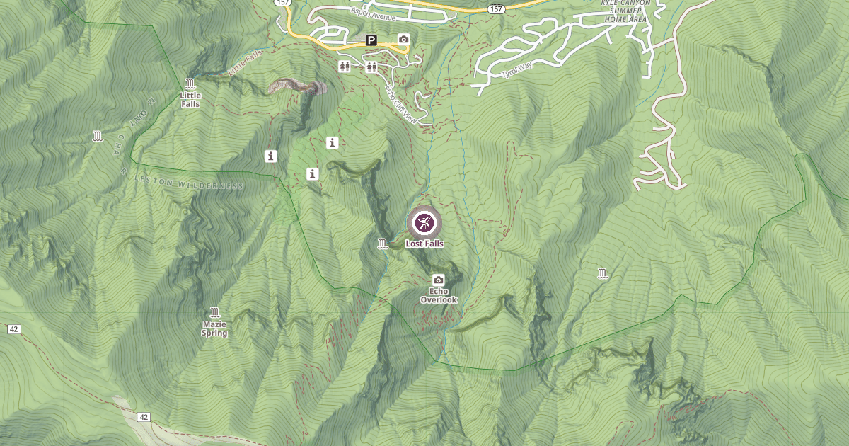 Map preview of Lost Falls
