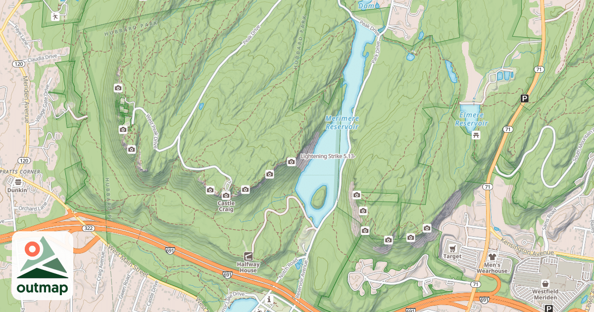 Map of Lightening Strike