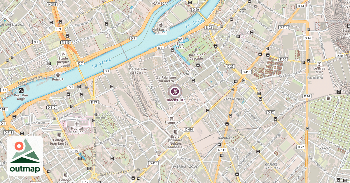 Map of Block'Out