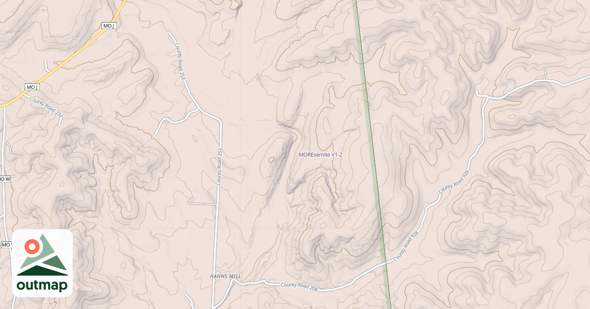 Map of MOREsemite