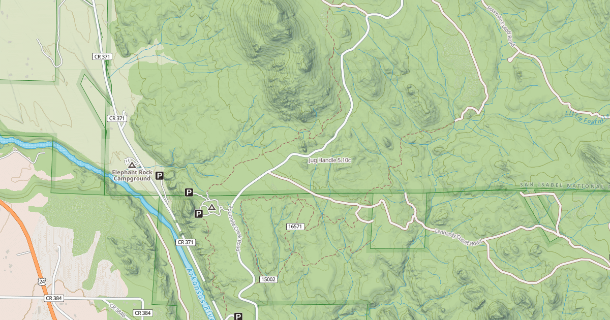 Map preview of Jug Handle