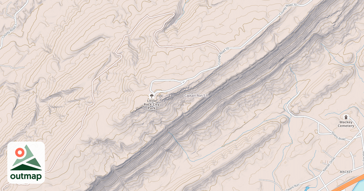 Map of Captain Ron