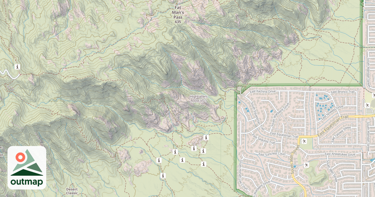 Map of Highballers Roost