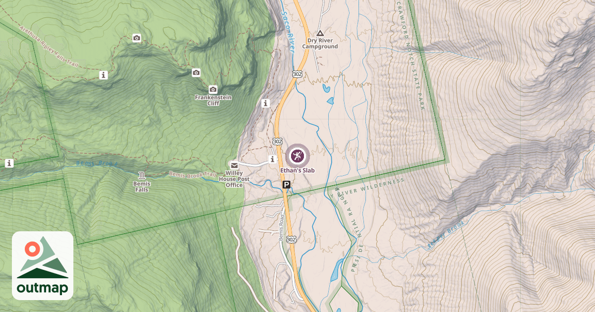 Map of Ethan's Slab