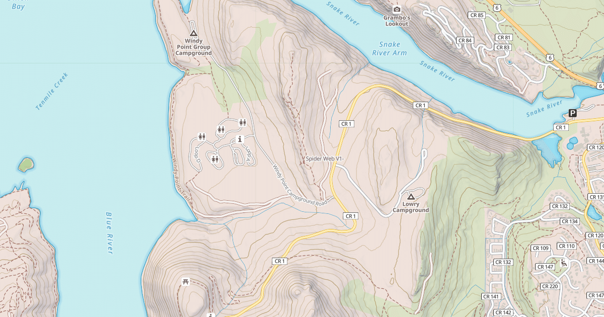 Map preview of Spider Web