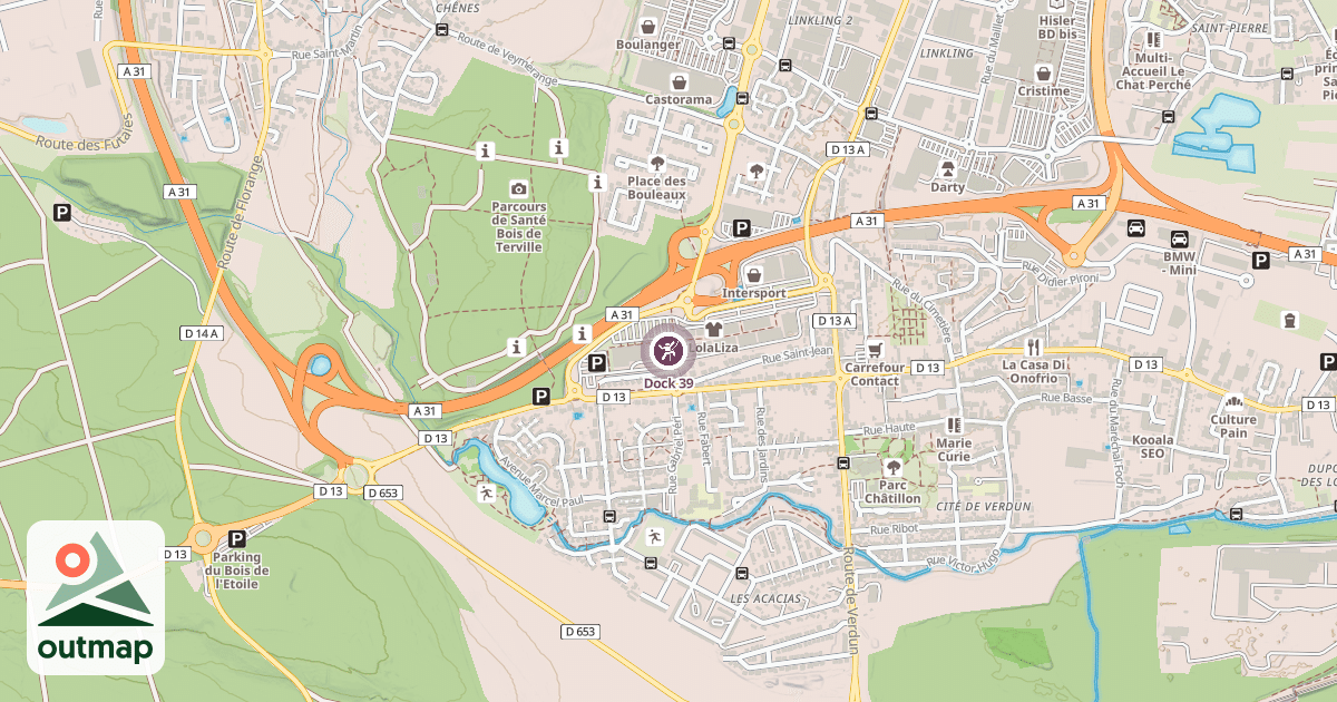 Map of Dock 39