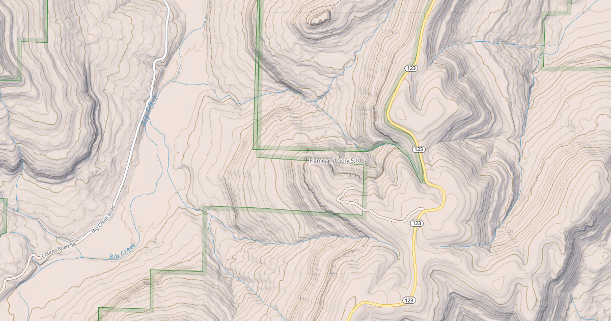 Map preview of Flame and Gory