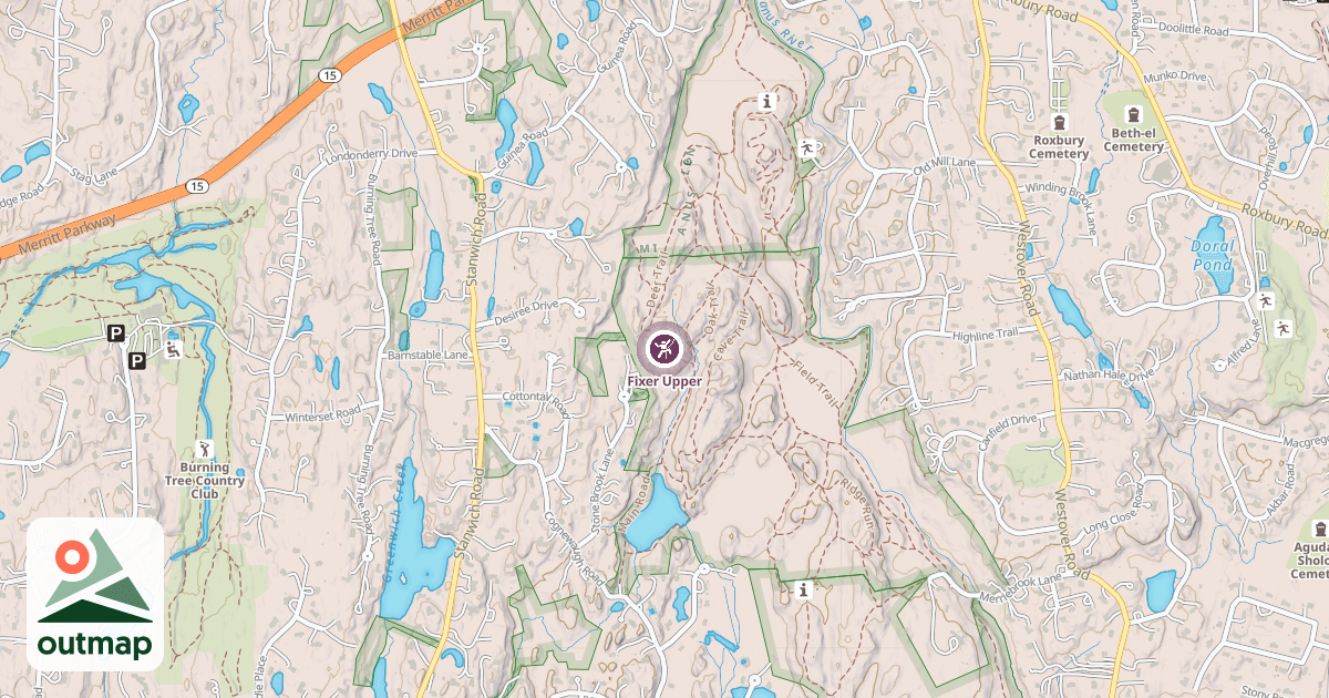 Map of Fixer Upper
