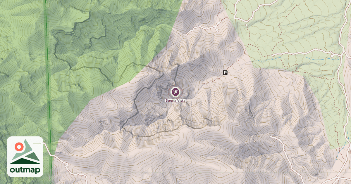 Map of Buena Vista