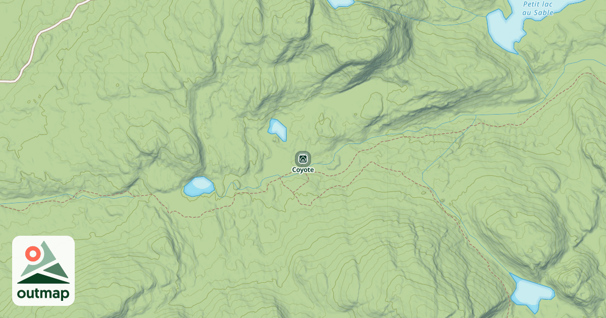 Map of Coyote