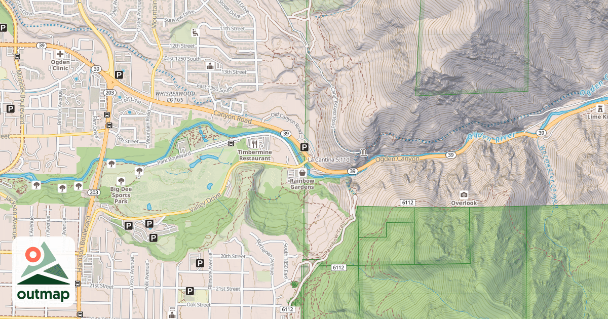 Map of La Cantina