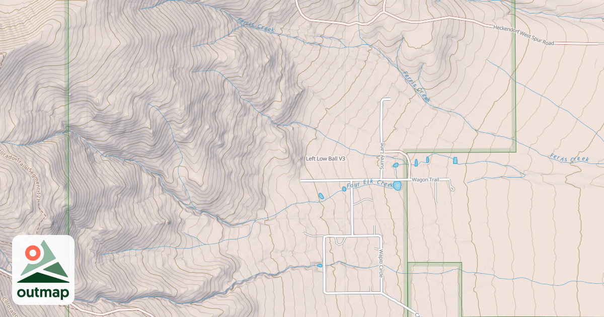 Map of Left Low Ball