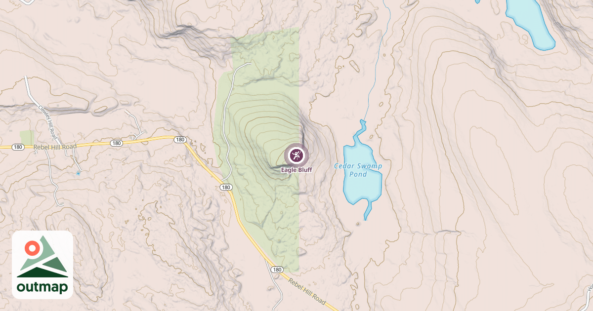 Map of Eagle Bluff