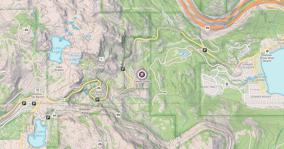 Map preview of Lower Slabs