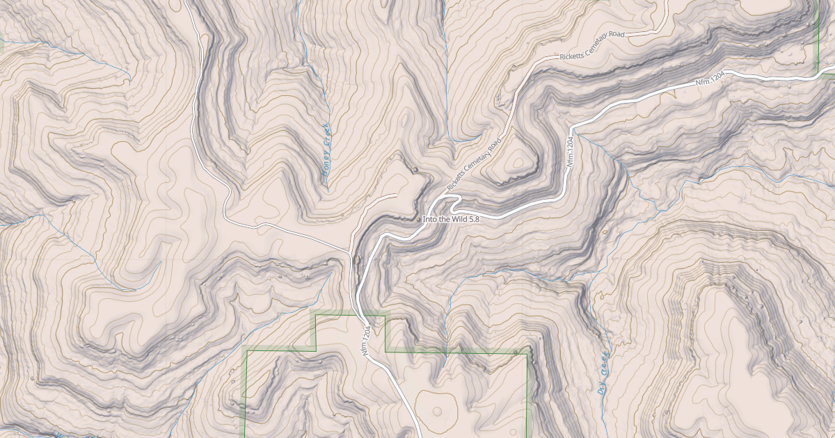 Map preview of Into the Wild