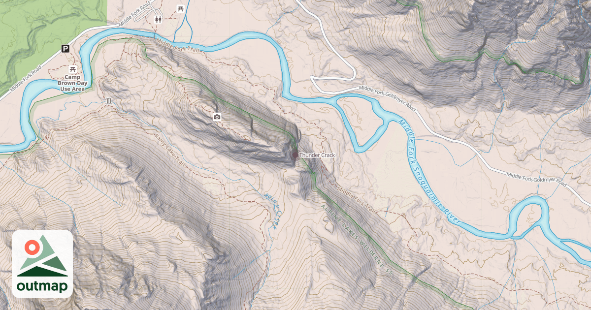 Map of Thunder Crack