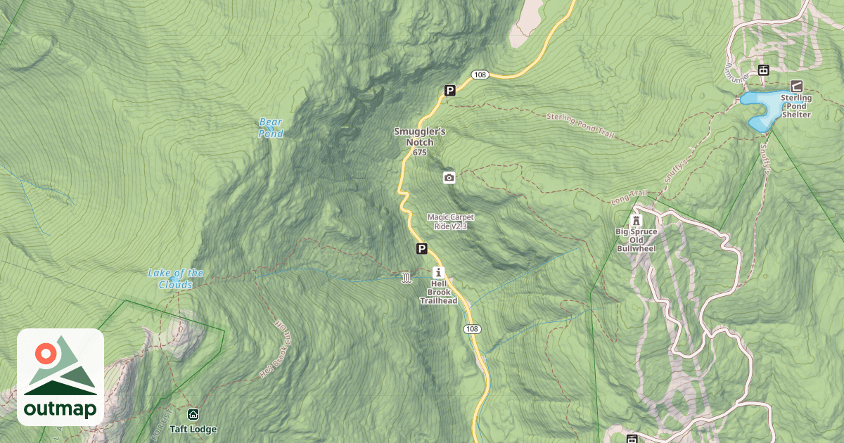 Map of Magic Carpet Ride