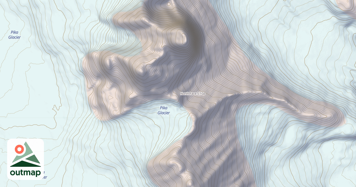 Map of North Face