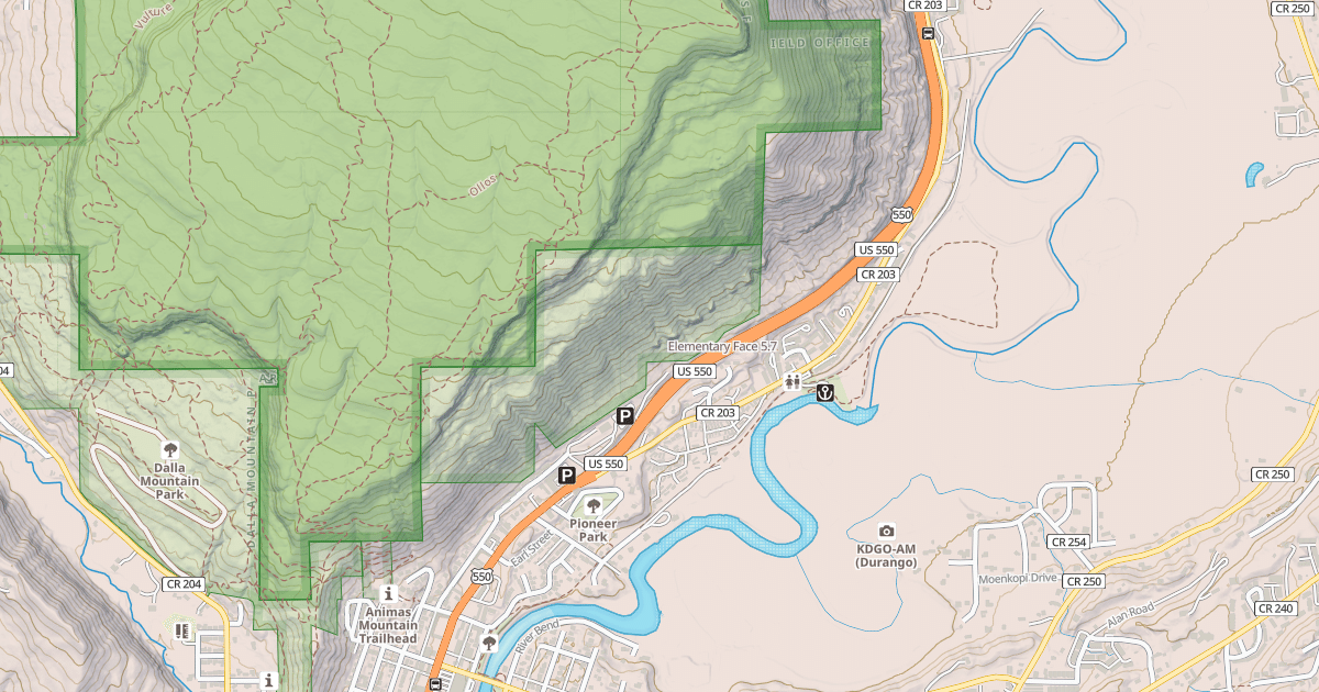 Map preview of Elementary Face