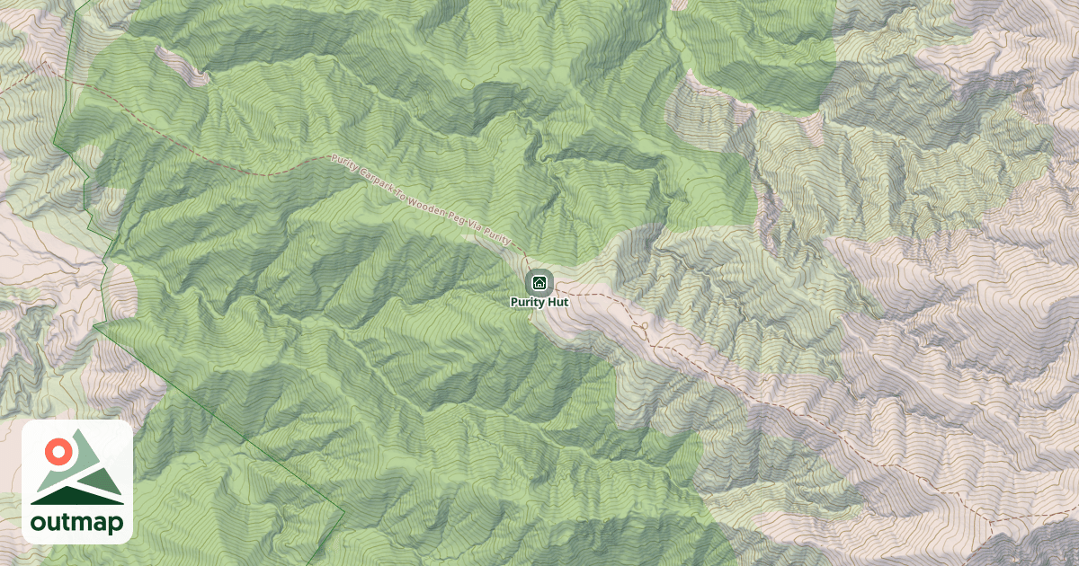 Map of Purity Hut